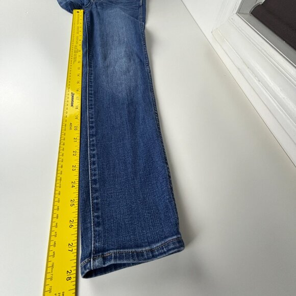 Madewell Jeans Womens 27 Roadtripper Skinny 10" High Rise Supersoft Blue Stretch - Picture 10 of 16